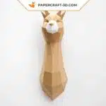 Alpaga en papier