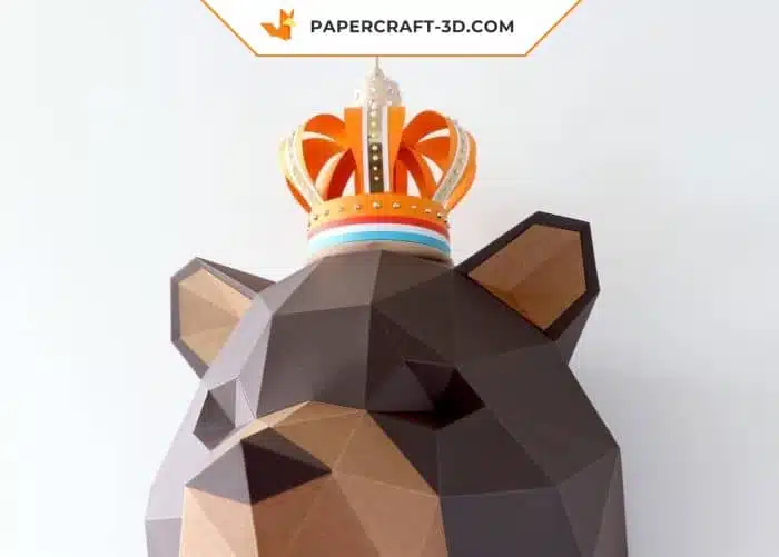 Grizzly en papier, weergave 5