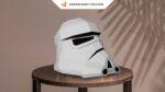 Papercraft Stormtrooper helmet in origami