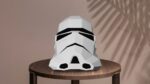 Papercraft Stormtrooper helmet in origami