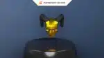 Masque Andariel&rsquo;s Visage en papercraft 3D, décoration murale Diablo pour la maison