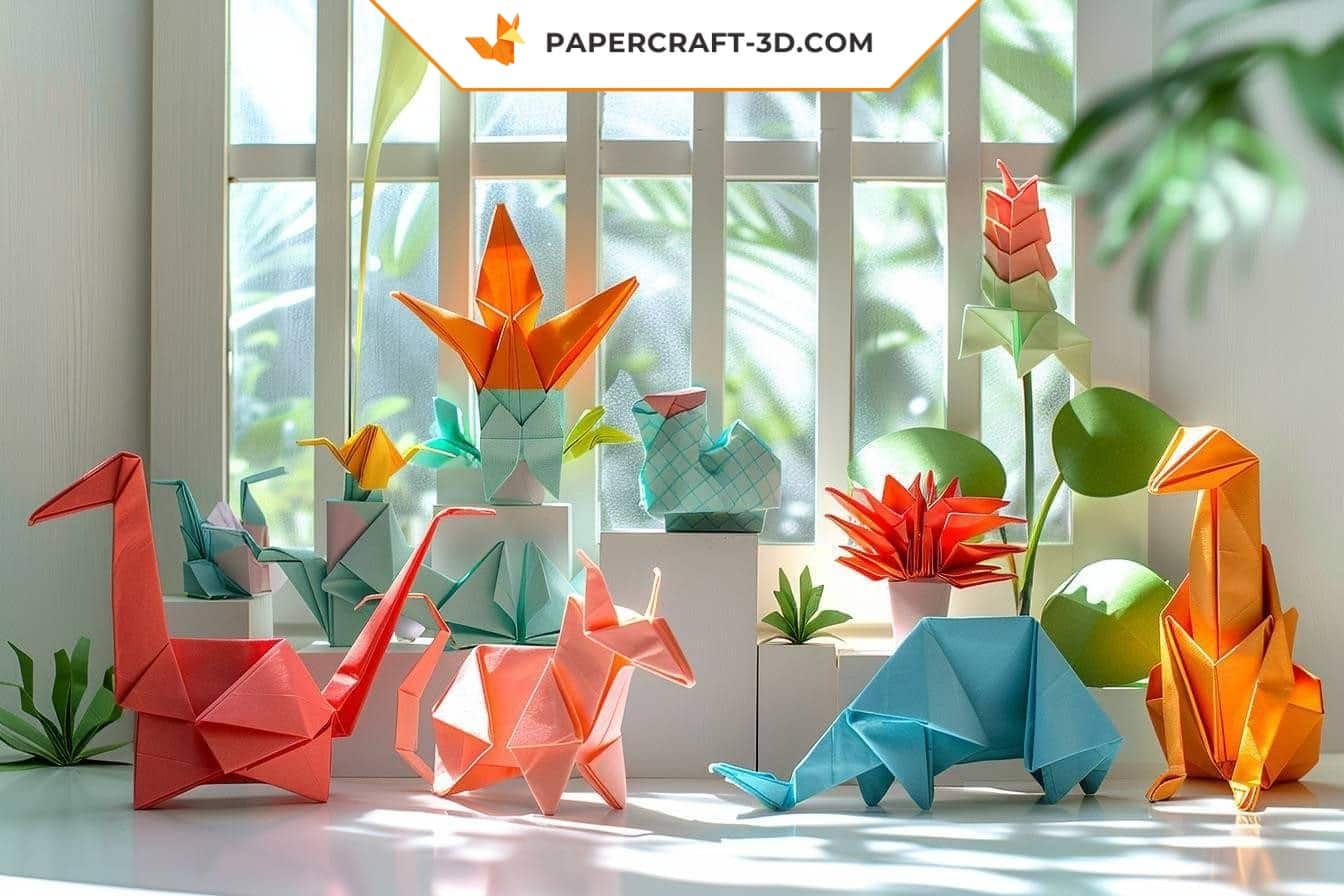 Top 10 modèles Papercraft 3D pour une déco maison unique en 2024