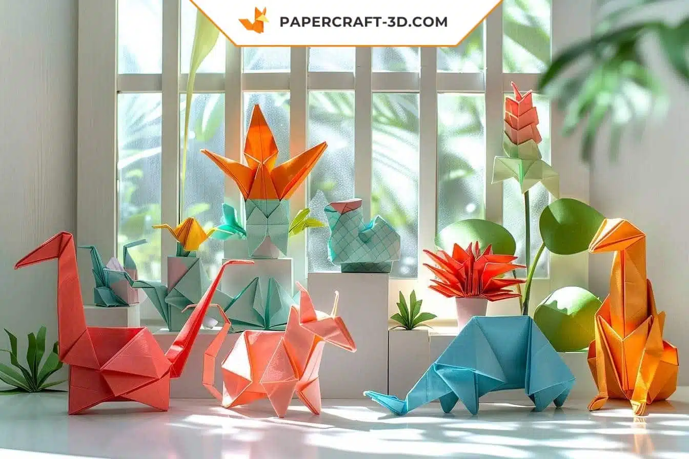 Top 10 modèles Papercraft 3D pour une déco maison unique en 2024