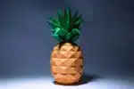 Papercraft de abacaxi em origami 3D