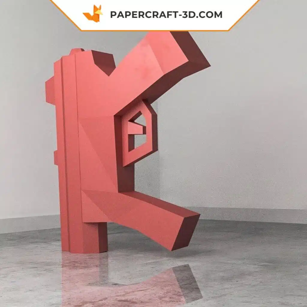Papercraft MP5 und Shotgun als 3D-Origami