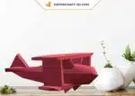 Papercraft aereo in origami 3D