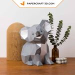 Papercraft de bébé koala en origami 3D