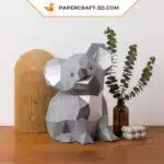 Papercraft de bébé koala en origami 3D