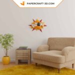 Papercraft Boom Comics in 3D origami