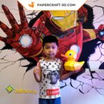 Papercraft papera di gomma in origami 3D