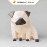 Papercraft de carlin en origami 3D