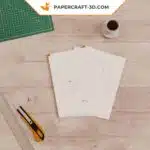 Papercraft Citrouille en Origami Papier 3D DIY pour Halloween, weergave 6