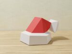 Papercraft Christmas miniatures collection in 3D origami