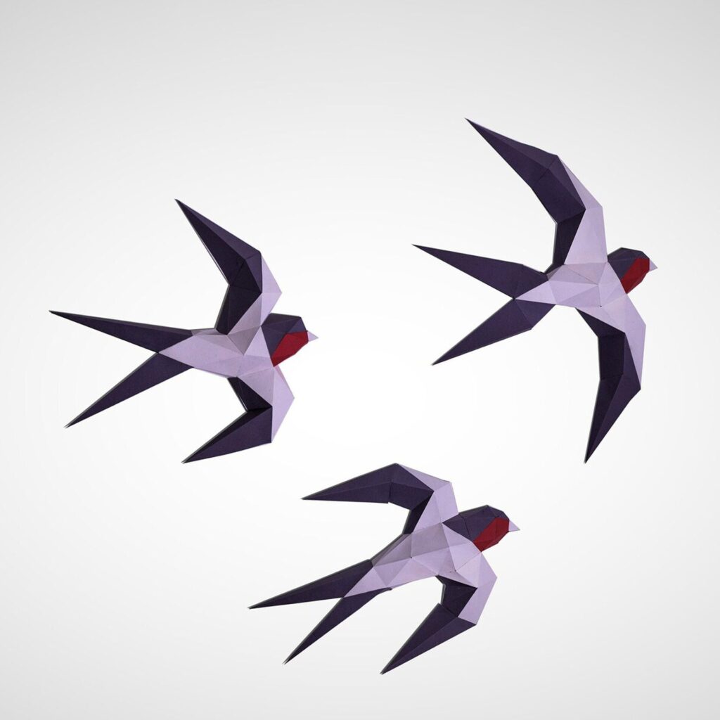 Papercraft d'ananas en origami 3D