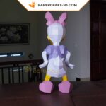Papercraft di Daisy in origami 3D