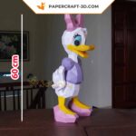 Papercraft di Daisy in origami 3D