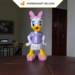 Papercraft di Daisy in origami 3D