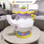 Papercraft von Madame Pottine und Tassilo in 3D-Origami