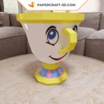 Papercraft von Madame Pottine und Tassilo in 3D-Origami
