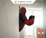 Papercraft de Deadpool em origami 3D
