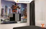 Papercraft Deathstroke en origami papier 3D : modèle PDF DIY, weergave 9