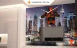 Papercraft Deathstroke en origami papier 3D : modèle PDF DIY, weergave 10