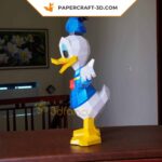 Papercraft de Donald Duck en origami 3D