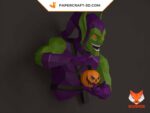 Papercraft di Green Goblin in 3D