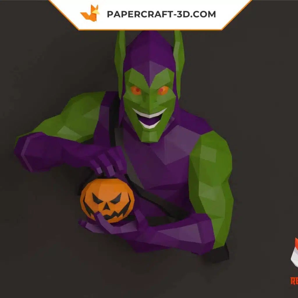 Papercraft faro in origami 3D