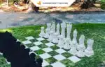 Papercraft scacchiera in origami 3D, vista 6