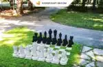 Papercraft scacchiera in origami 3D, vista 7