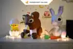 Papercraft écureuil en origami 3D à faire soi-même pour décoration d&rsquo;intérieur, weergave 5