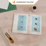 Papercraft écureuil en origami 3D à faire soi-même pour décoration d&rsquo;intérieur, weergave 8
