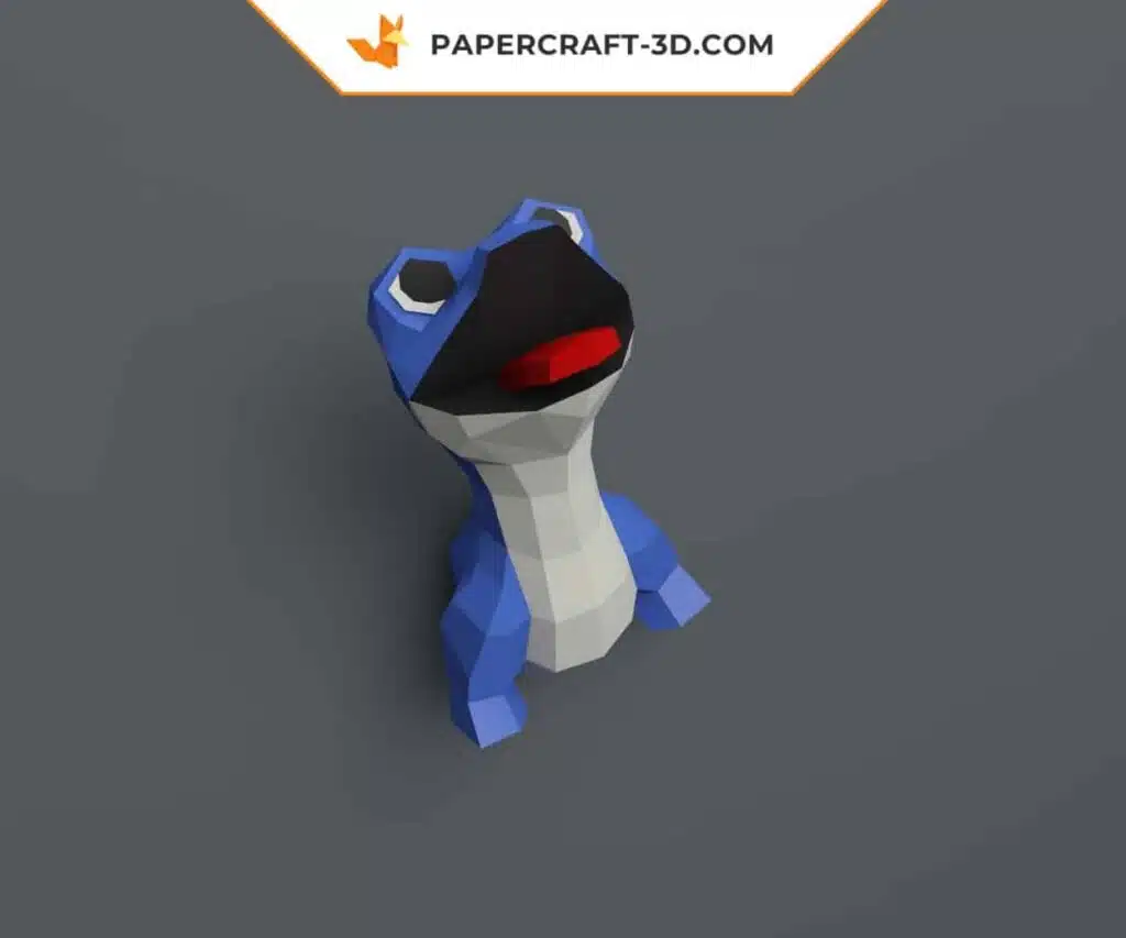 Papercraft of Elsa from Frozen in origami