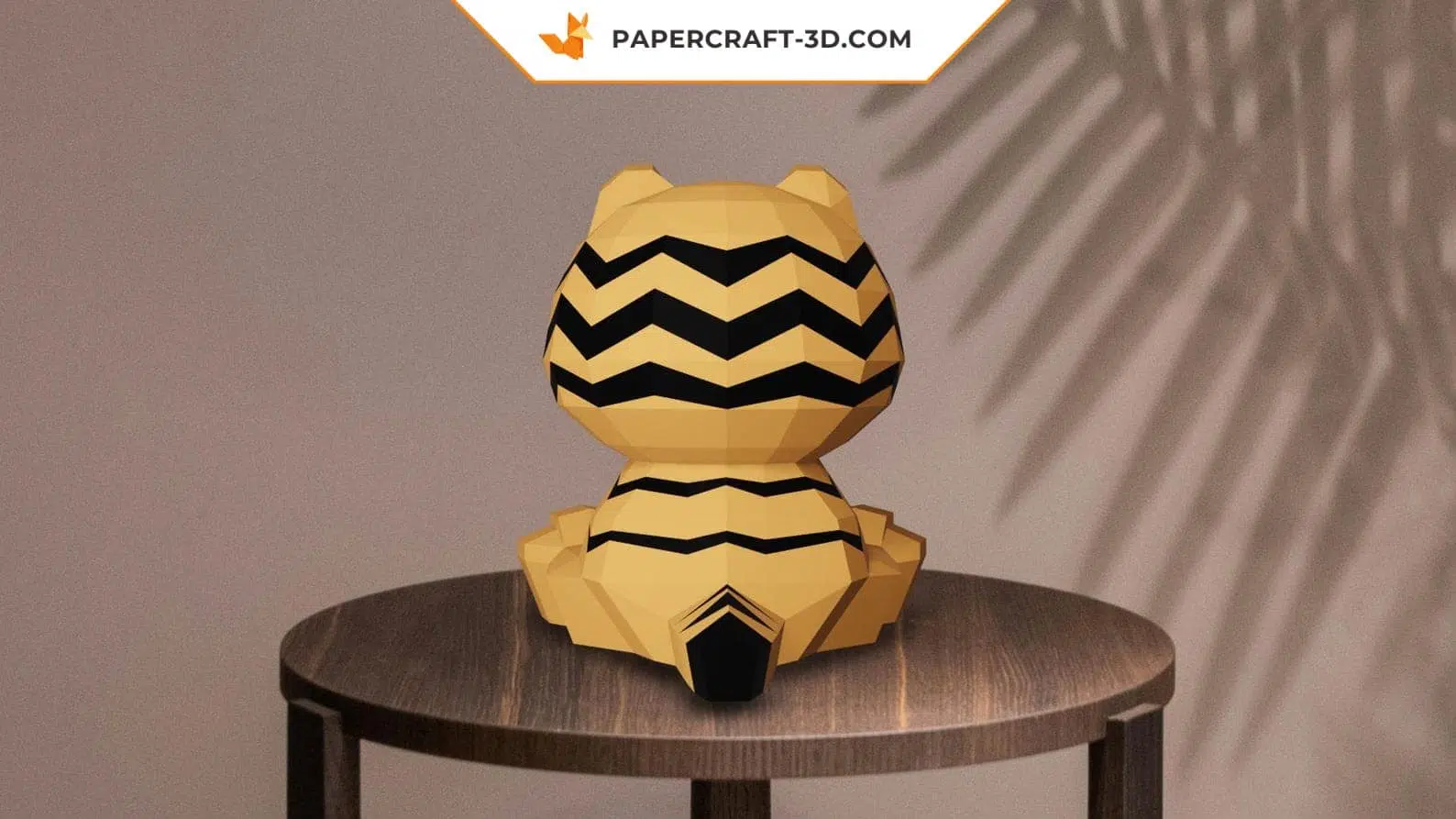 Papercraft de Garfield en origami 3D