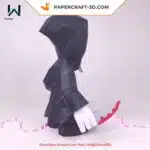 Papercraft Ghostface Scream em origami