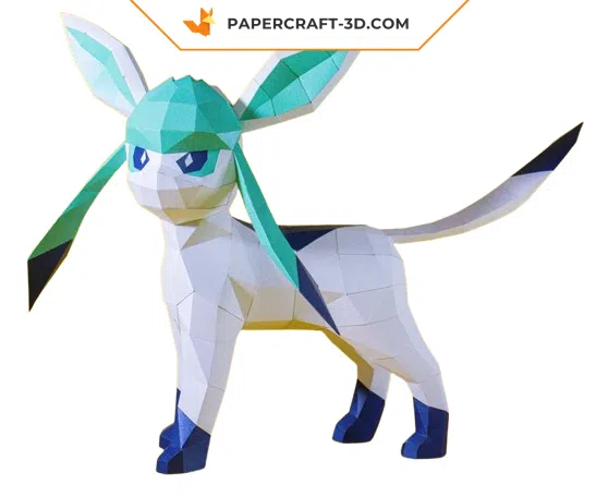 papercraft givrali pokemon origami 3D