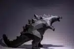 Papercraft Godzilla en origami papier 3D à télécharger en PDF, weergave 2