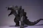 Papercraft Godzilla en origami papier 3D à télécharger en PDF, weergave 4