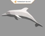 Papercraft delfino in origami 3D