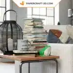 Papercraft grenouille origami papier 3D pour décoration d&rsquo;intérieur, weergave 6