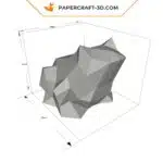 Papercraft grenouille origami papier 3D pour décoration d&rsquo;intérieur, weergave 8