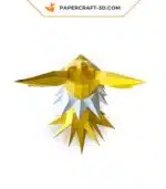 Papercraft von Voltali als 3D-Origami, Ansicht 7