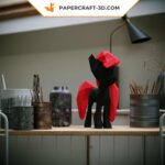 Papercraft of My Little Pony in 3D origami