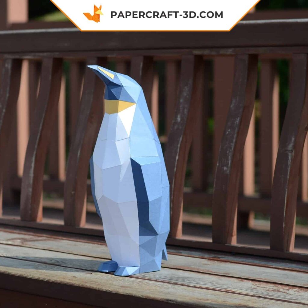 Papercraft of fennec in origami