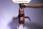 Papercraft mandrake in 3D origami