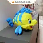 Papercraft Polochon en origami 3D
