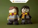 Papercraft Hermione von Harry Potter