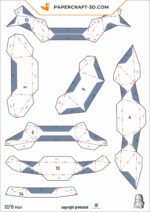 Papercraft Hagrid from Harry Potter