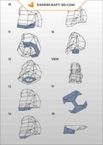 Papercraft Hagrid from Harry Potter